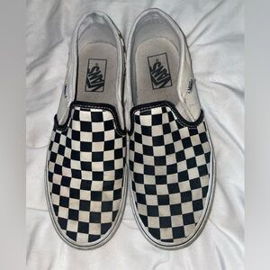 Slide-on Checkered Vans